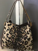 Shoulder Handbag Coach Ocelot photo 1