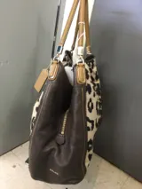 Shoulder Handbag Coach Ocelot photo 2