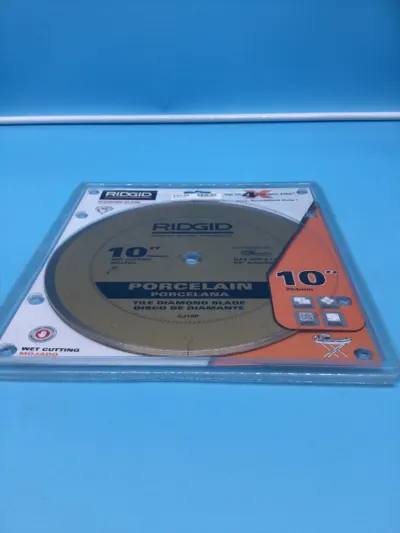 Ridgid CJ10P 10" Porcelain Tile Diamond Blade