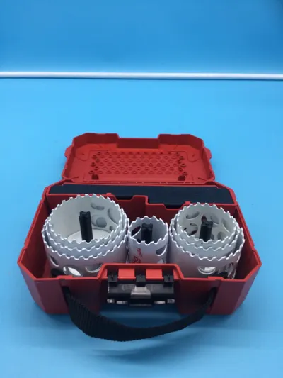 Milwaukee 11PC Hole Saw Kit Model 49-22-4020 Used