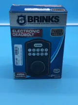 Brinks Electronic Deadbolt Home Security System Model 2685-150 photo 1