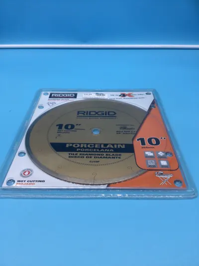 Ridgid CJ10P 10" Porcelain Tile Diamond Blade