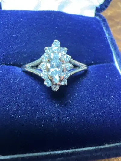 Lady's Diamond Fashion Ring 13 Diamonds .24 Carat T.W. 14K Yellow Gold