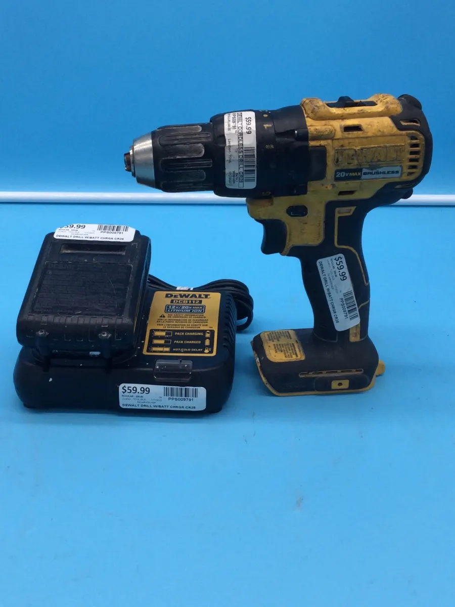 DeWalt DCD777 20V Cordless Drill with Battery & Charger