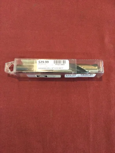 Norseman Drill Bit. S&D 6" Length Premium Hd. 55/64