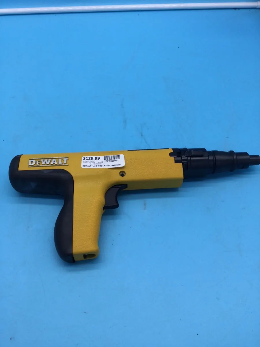 DeWalt P3500 Powder-Actuated Tool