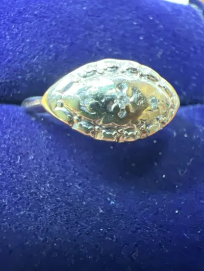 Lady's Diamond Fashion Ring 3 Diamonds .015 Carat T.W. 14K White Gol