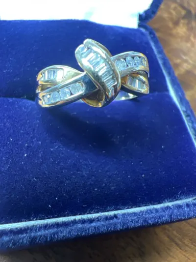 Lady's Diamond Fashion Ring 16 Diamonds .16 Carat T.W. 10K Yellow Go