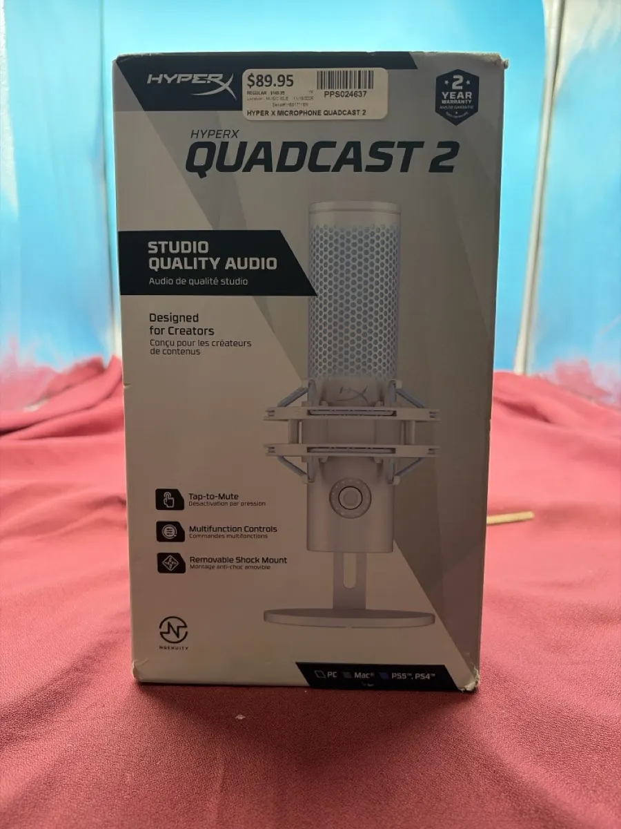 Microphone Hyper X Quadcast 2
