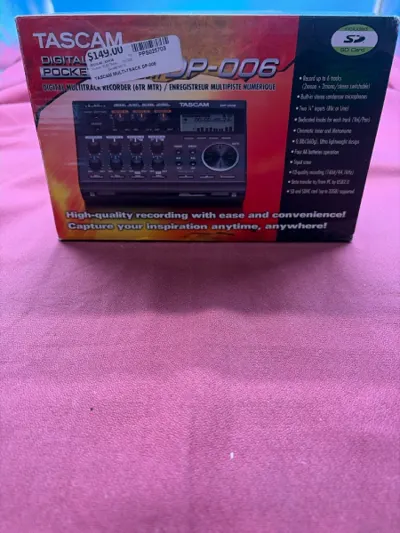 Digital Recorder Tascam Model DP-006