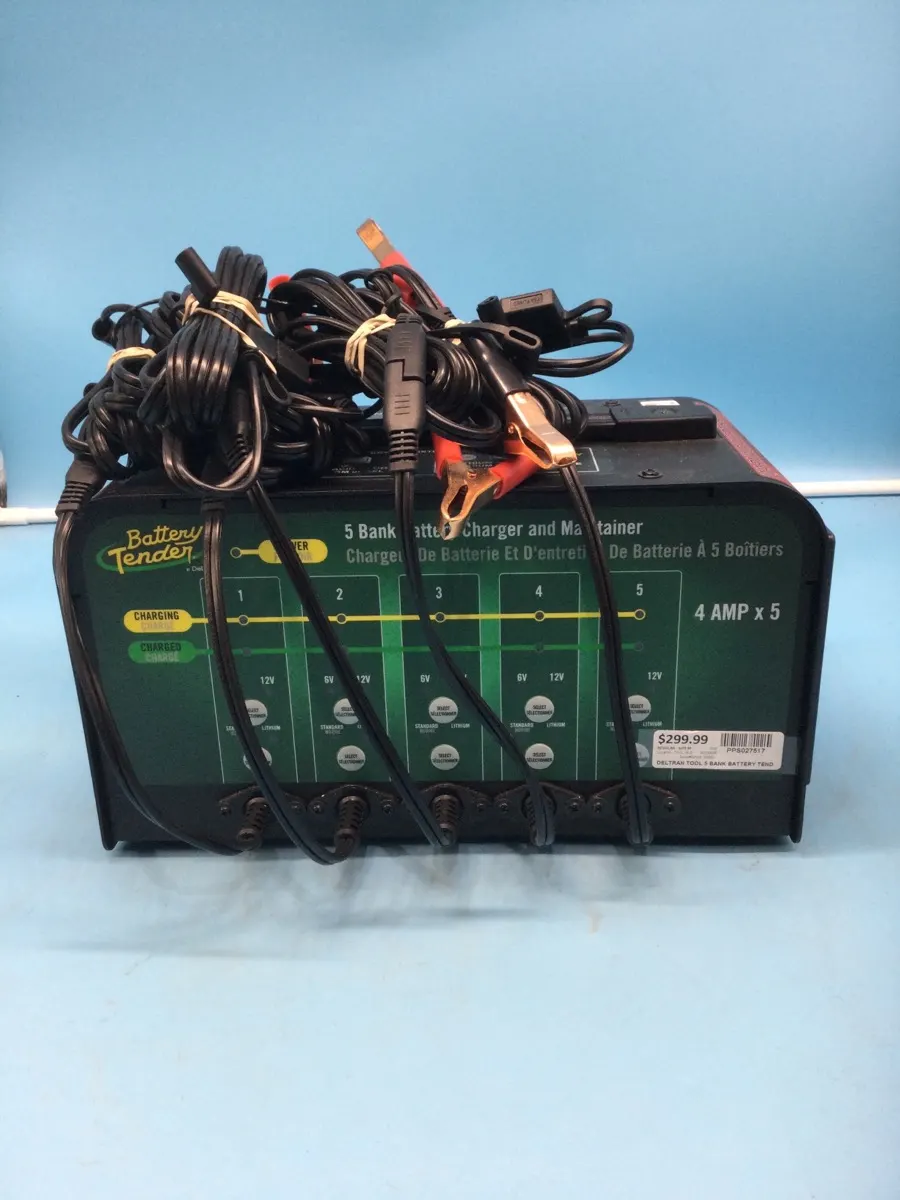 Deltran Battery Tender 5-Bank 12V Battery Charger