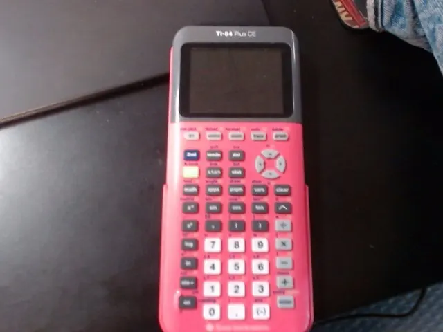 TI-84 Plus Ce Calculator with USB Cord