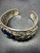 Tacori Blue Stone Silver-Stone Bracelet 925 Silver 37.2dwt photo 4