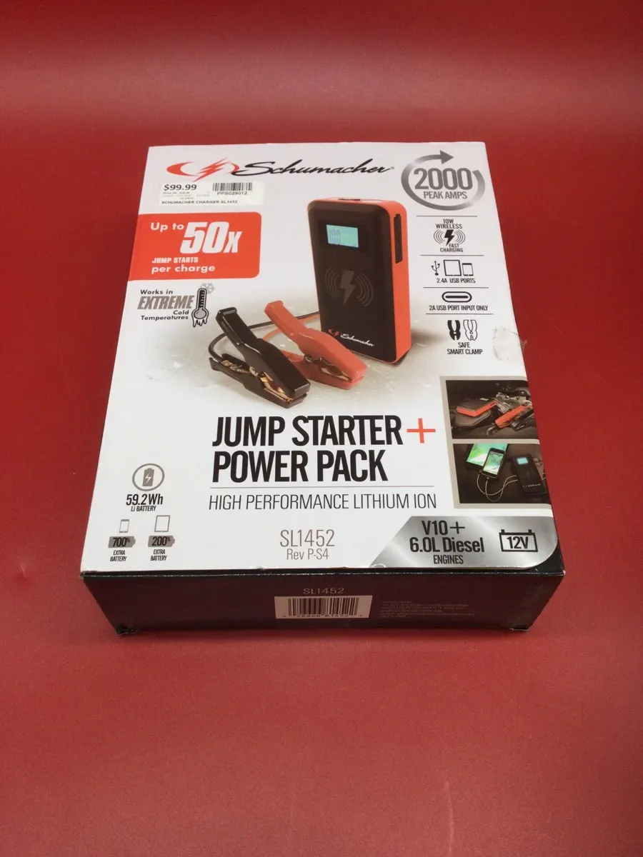Schumacher Battery & Charger SL1452