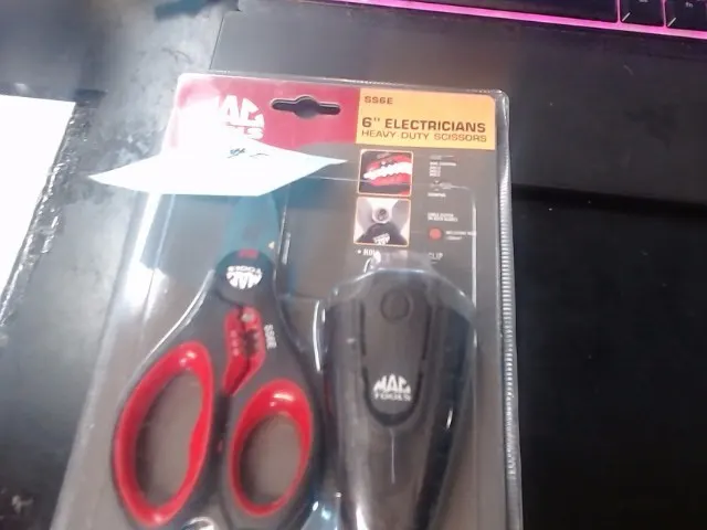 Mac Tools SS6E 6" Electrician Scissors