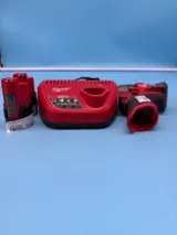 Milwaukee 3404-20 M12 Fuel Hammer Drill with 2 Batteries & Charger photo 2