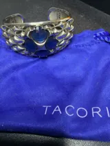 Tacori Blue Stone Silver-Stone Bracelet 925 Silver 37.2dwt photo 2