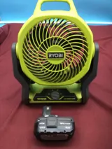 Ryobi Fan PCL811 and Battery photo 1
