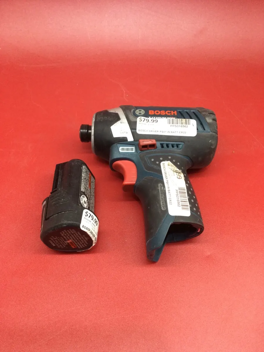 Bosch 12V Driver PS41 Impact Wrench with Battery