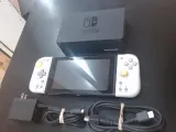 Nintendo Switch Handheld with Dock & Hori Grip Controllers photo 1