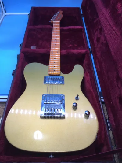 Schecter Gold PT Tele with Case