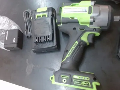 Greenworks Impact Wrench with Battery & Charger