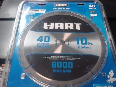 Hart 10" 40-Tooth Circular Saw