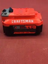 Craftsman CMCB204 20V 4.0Ah Battery photo 1