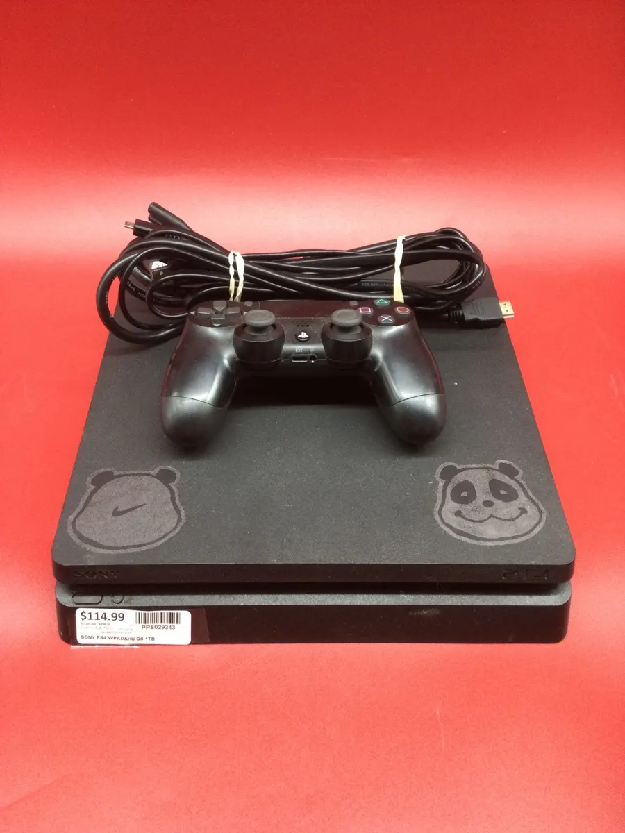 Sony PS4 PlayStation 4 Console with Controller & Hookups G6 1TB