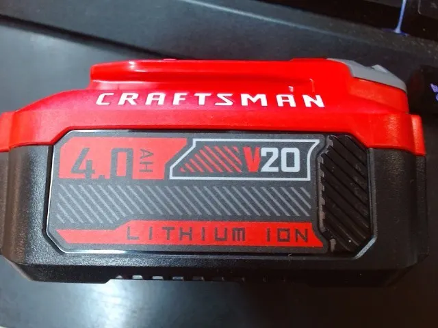 Craftsman 20V 4.0Ah Battery