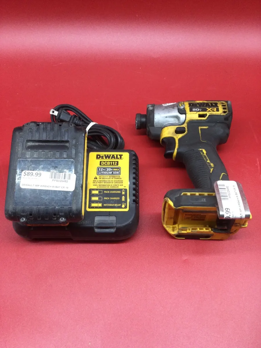 Dewault Imp Wrench Electrician Tool with Battery